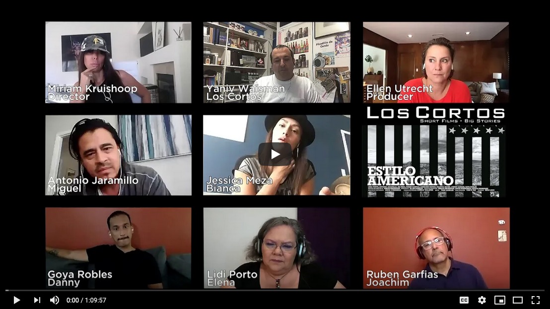 #24 Q&A with the Crew and Cast of “Estilo Americano” | Los Cortos News